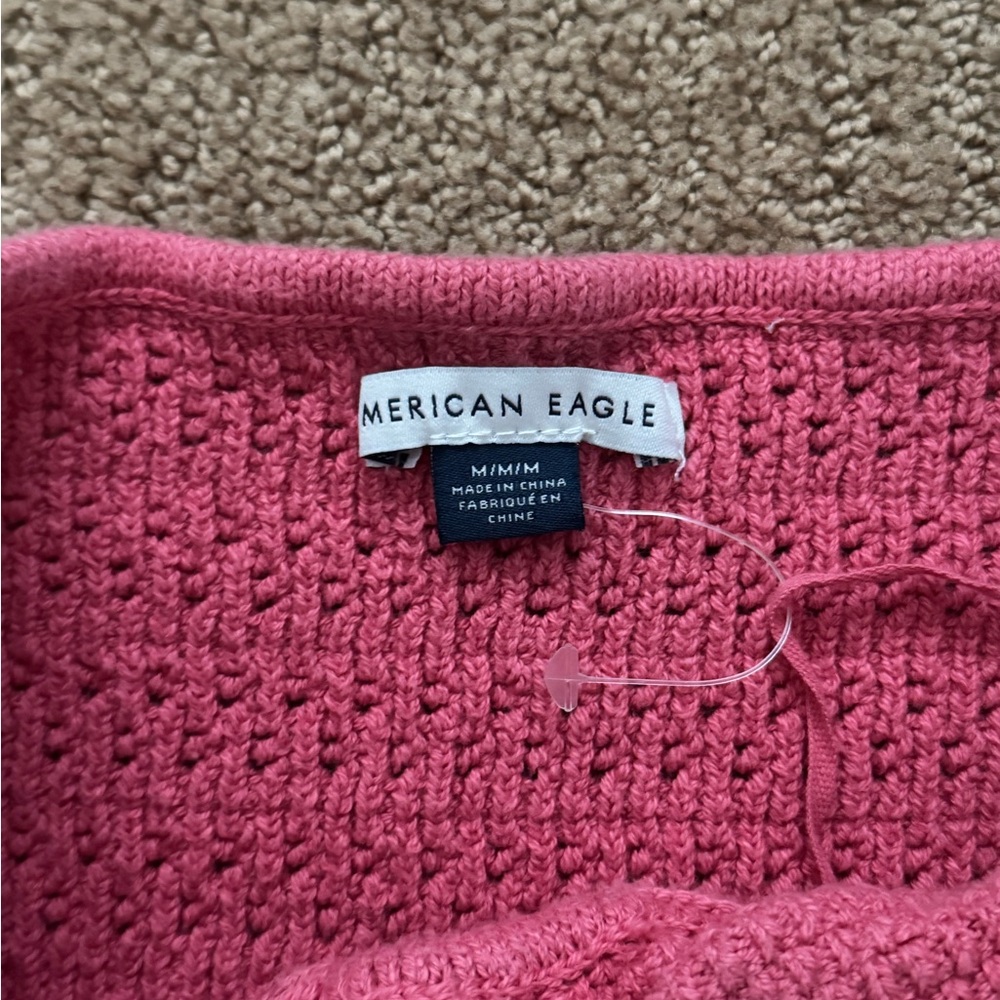 Pink Knit Tube Top - Picture 2 of 3